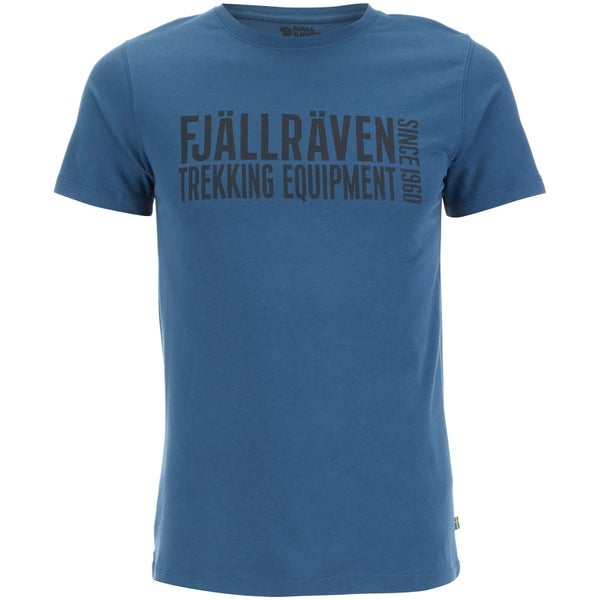 Fjallraven Men's Equipment Block T-Shirt - Uncle Blue