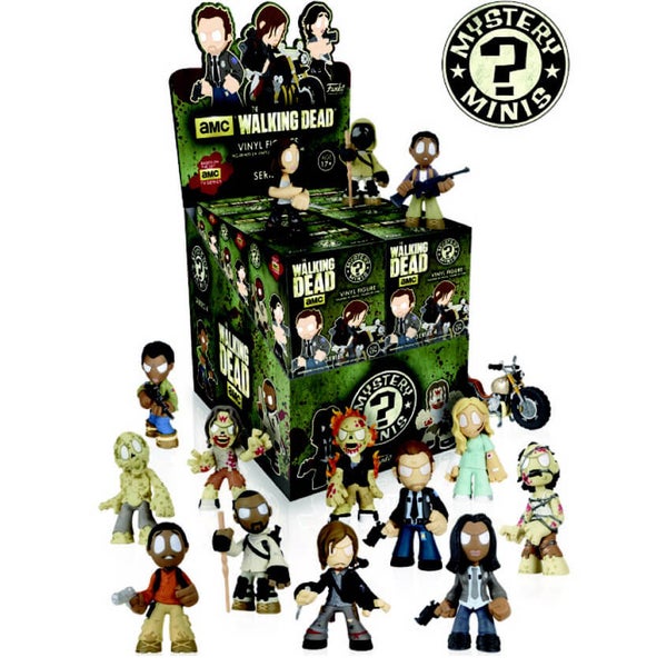 The Walking Dead Funko Mystery Mini Blind Boxed Figures