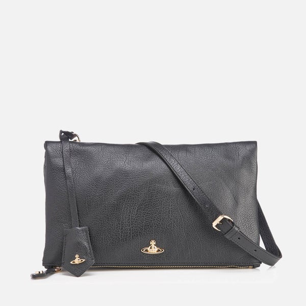 Vivienne Westwood Women's Balmoral Grain Leather Cross Body Bag - Black