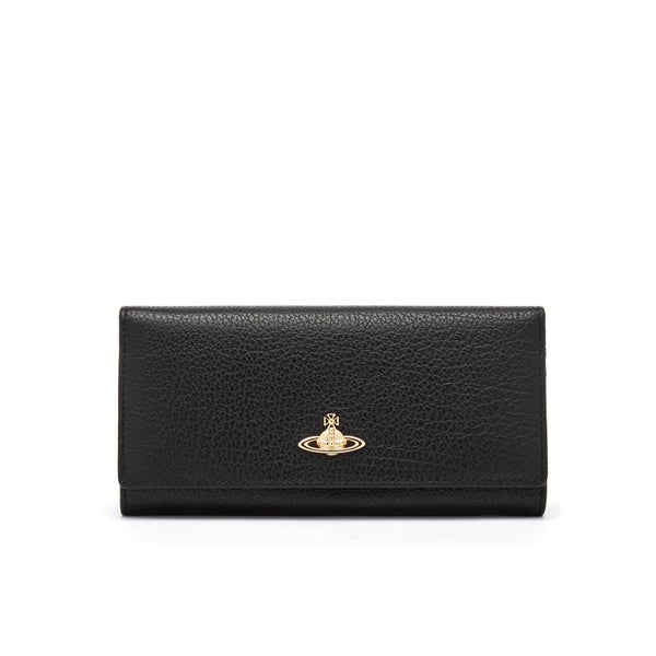 Vivienne Westwood Women's Balmoral Grain Leather Credit Card Purse - Black