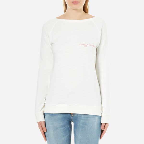 Maison Labiche Women's Crazy in Love Sweatshirt - Neige
