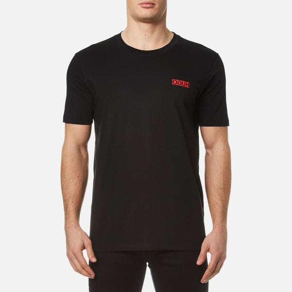 HUGO Men's Durned Small Logo T-Shirt - Black
