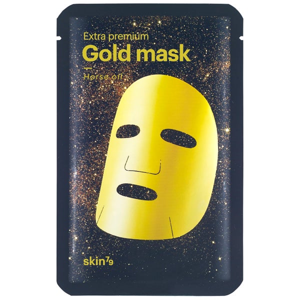 Skin79 Extra Premium Gold Mask -kasvonaamio 27g, Horse Oil (10 kpl pakkaus)