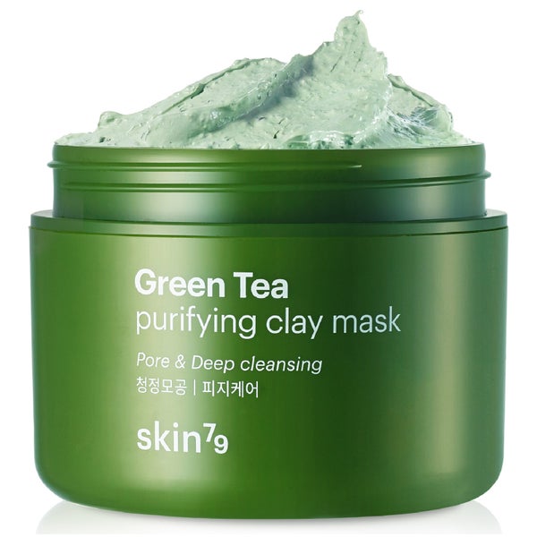 Skin79 Green Tea Clay Mask oczyszczająca maseczka do twarzy z ekstraktem z glinki i zielonej herbaty 95 ml