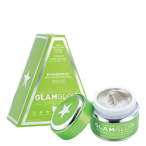 GLAMGLOW POWERMUD™ Dualcleanse Treatment dwuetapowa oczyszczająca maseczka do twarzy