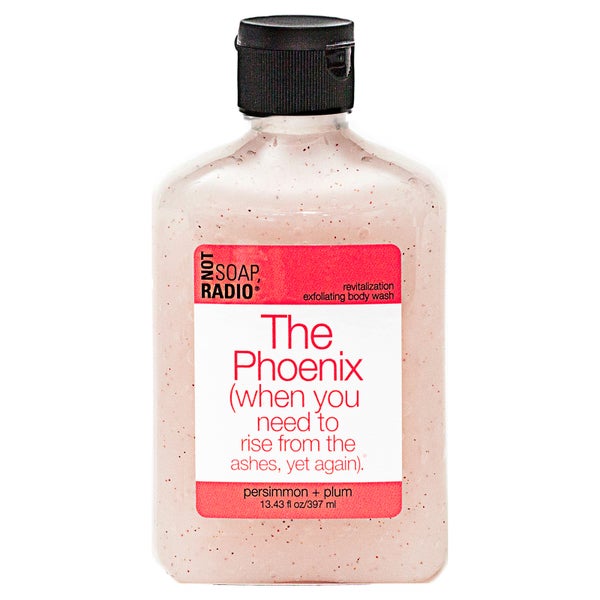 Not Soap Radio The Phoenix (when you need to rise from the ashes, yet again) Exfoliating Body Wash 397ml