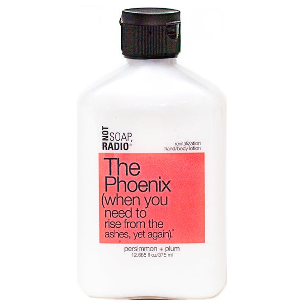 Not Soap Radio The Phoenix (when you need to rise from the ashes, yet again) Hand/Body Lotion 375ml