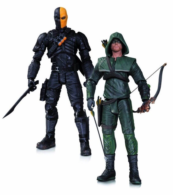 DC Collectibles Arrow Oliver Queen and Deathstroke Action Figure 2-Pack