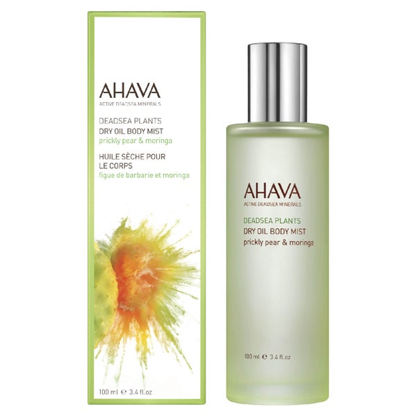 AHAVA Dry Oil Moringa and Prickly Pear Body Mist suchy olejek do ciała w sprayu 100 ml