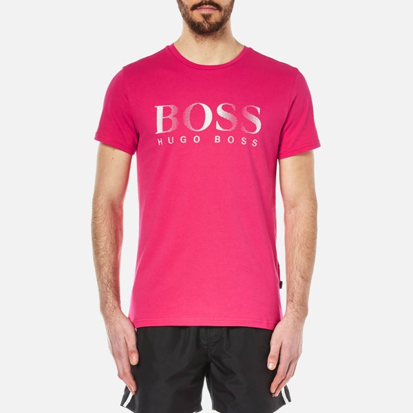 BOSS Hugo Boss Men's Large Logo T-Shirt - Pink