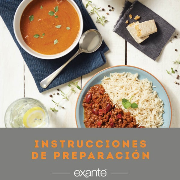 Exante Diet Cooking Instructions - Spain