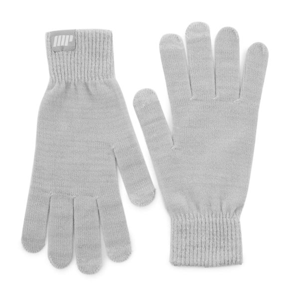 Knitted Gloves – Grey