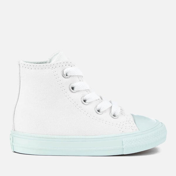 Converse Toddlers' Chuck Taylor All Star II Hi-Top Trainers - White/Fiberglass