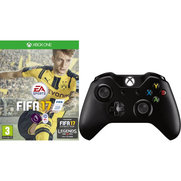 FIFA 17 Avec une Manette Xbox One Sans Fil