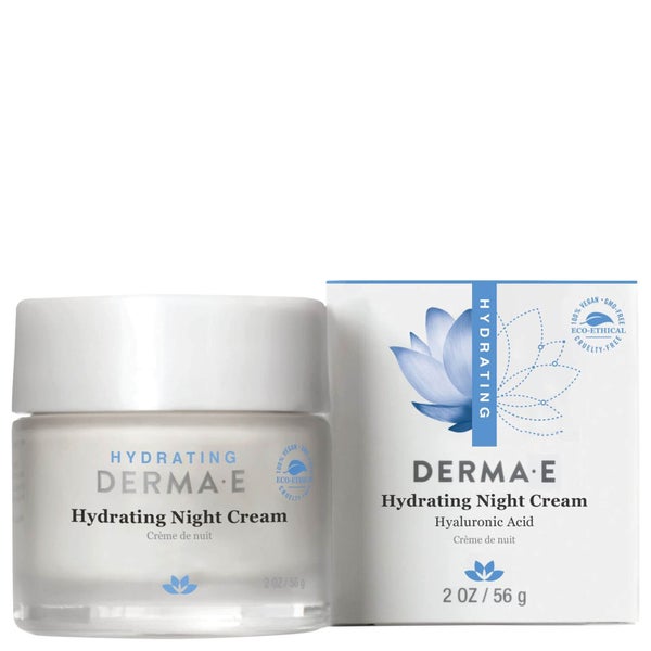 derma e Hydrating Night Creme with Hyaluronic Acid