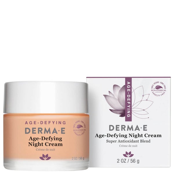 derma e Age-Defying Night Creme with Astaxanthin and Pycnogenol