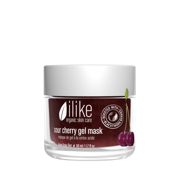 ilike organic skin care Sour Cherry with Blackthorn Gel Mask