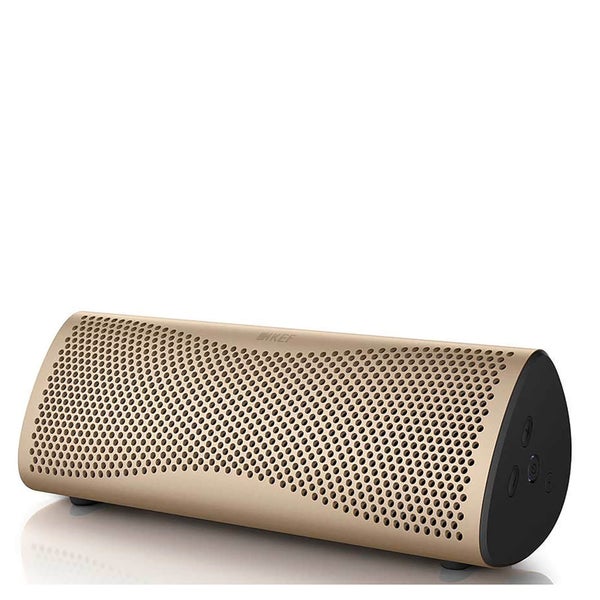 KEF MUO Bluetooth Speaker - Gold