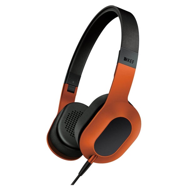 KEF M400 Headphones - Tangerine