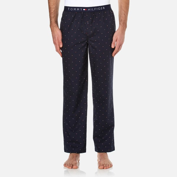 Tommy Hilfiger Men's Icon Woven Mini Flag Pants - Navy Blazer