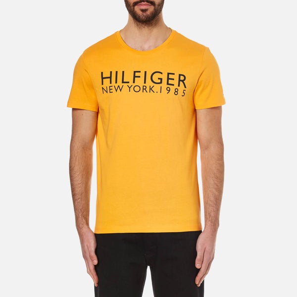 Tommy Hilfiger Men's Organic Hilfiger T-Shirt - Citrus Yellow