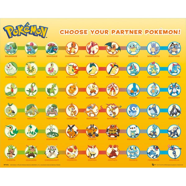 Pokémon Partner Pokémon Mini Poster - 40 x 50cm