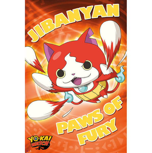Yo-Kai Watch Paws Of Fury Maxi Poster - 61 x 91.5cm