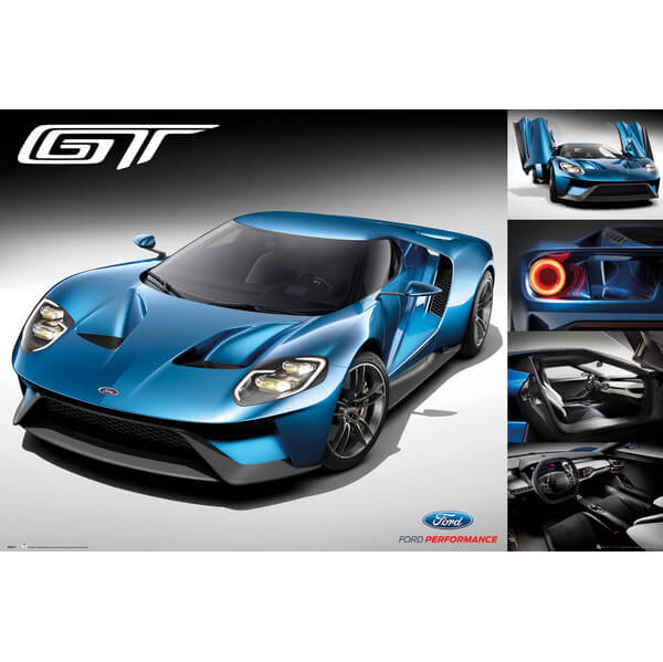 Ford GT 2016 Maxi Poster - 61 x 91.5cm