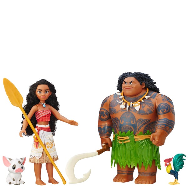 Disney Moana Adventure Collection Doll and Figures Set