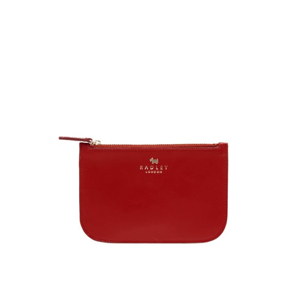 Radley Small Zip Pouch - Red (Free Gift)