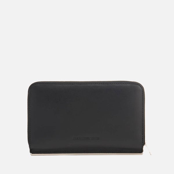 Alexander Wang Women's Dime Continental Bar Zip Around Purse - Black