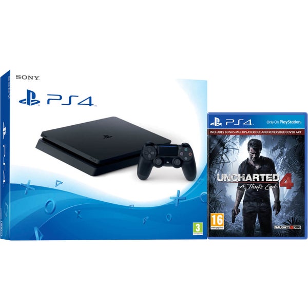 PlayStation 4 Slim 1TB with Uncharted 4