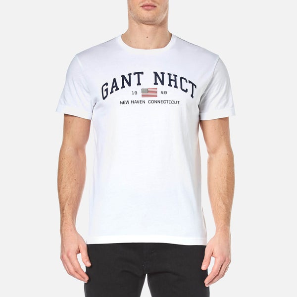 GANT Men's NHCT T-Shirt - White