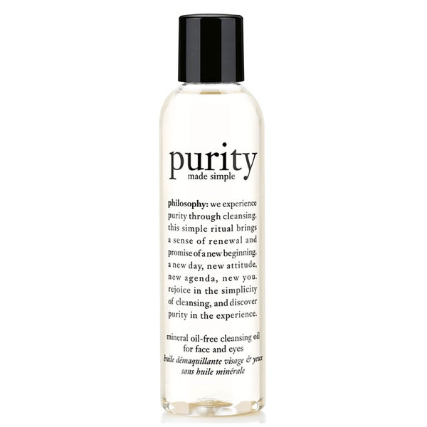 philosophy Purity Made Simple Mineral Oil-Free Cleansing Oil For Face and Eyes 174ml
