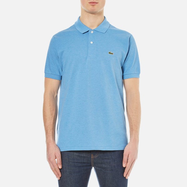 Lacoste Men's Short Sleeve Pique Polo Shirt - Horizon Blue Chine