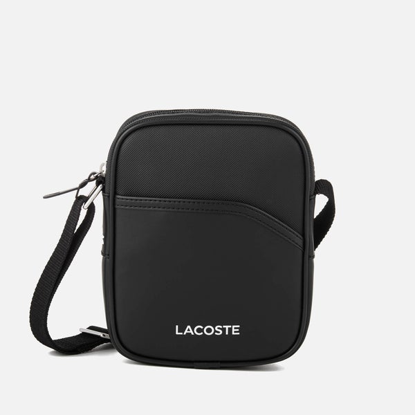 Lacoste Men's Vertical Camera Bag - Black