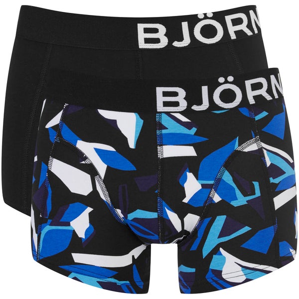Bjorn Borg Men's BB Graphic Boxer Shorts - Black