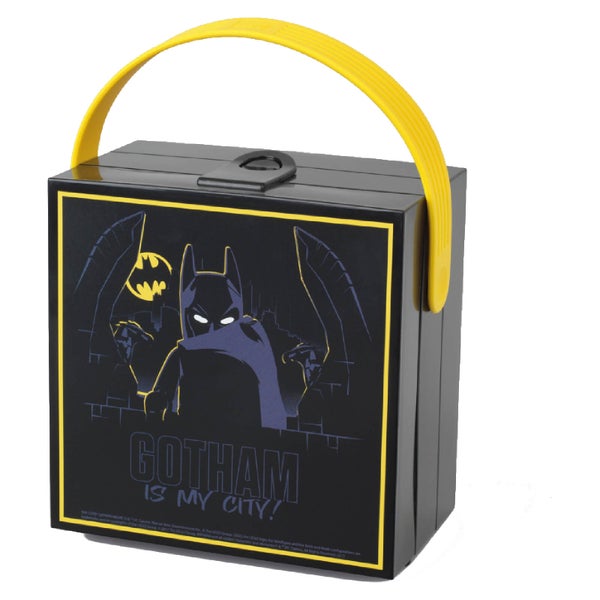 LEGO Batman Lunch Box mit Griff - Schwarz