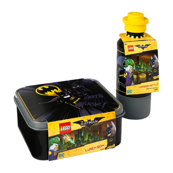 LEGO Batman Lunch Set (Drinking Bottle and Lunch Box)