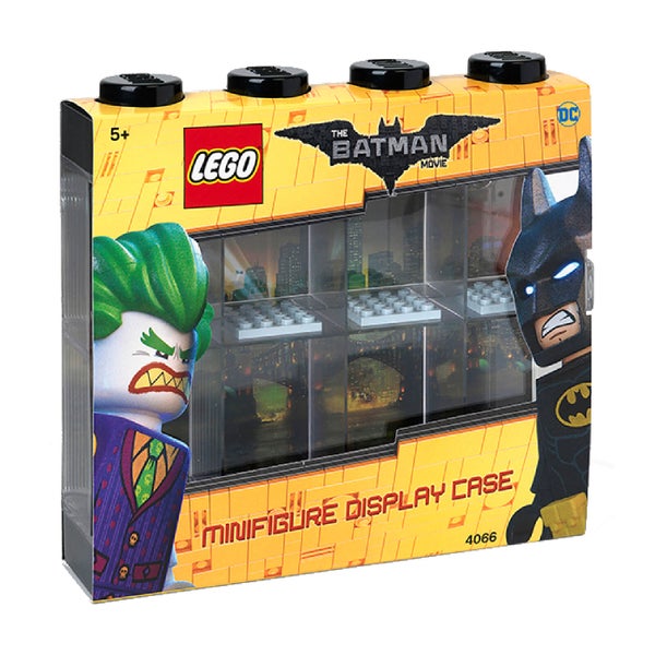 LEGO Batman Minifigure Display Case (Holds 8 Minifigures)