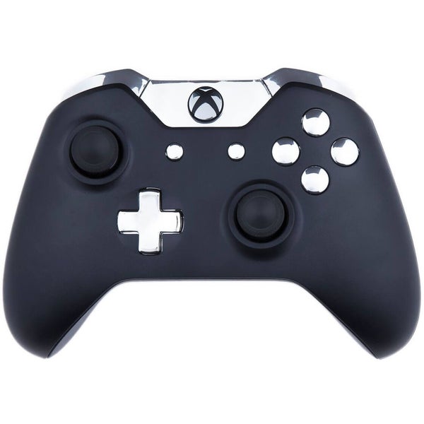 Custom Controllers Xbox One Controller - Matte Black & Chrome Silver