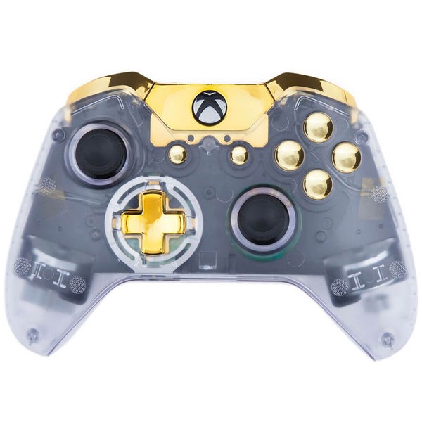 Manette Custom Xbox One - Édition Or Transparent