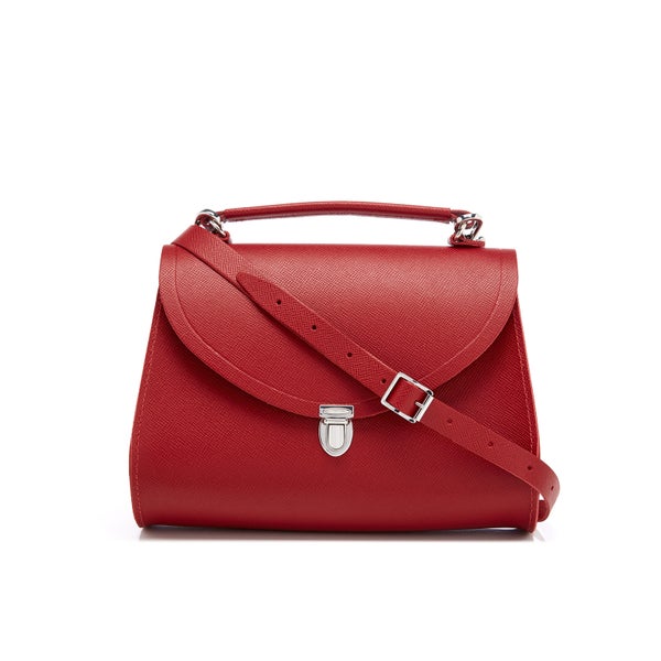 The Cambridge Satchel Company Women's Poppy Bag - Red Saffiano