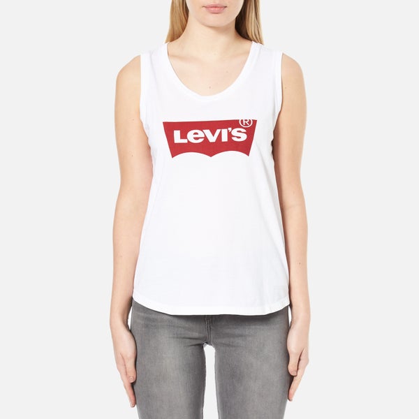 Levi's Women's The Muscle Tank Top - Festival Tank Top White