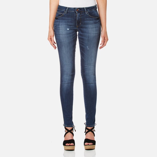 Guess Women's Curve X Jeans - Pin Up Blue Wash