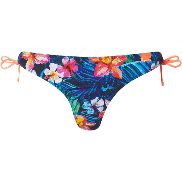 Superdry Women's Marbled Hawaii Bikini Bottom - Tropical
