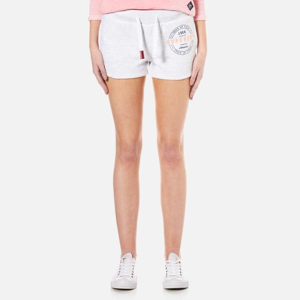 Superdry Women's Track & Field Shorts - Ice Marl
