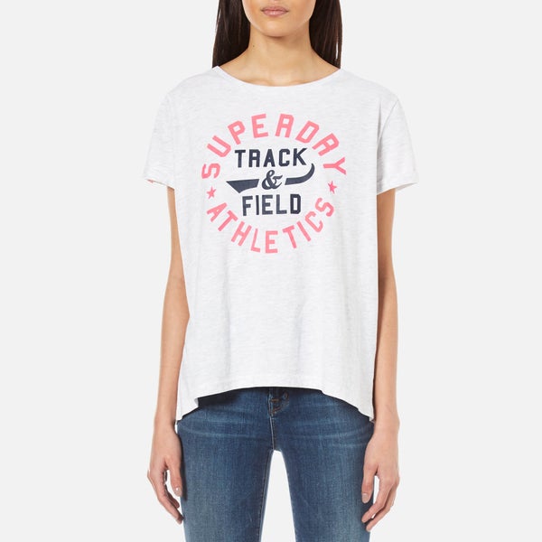 Superdry Women's Trackster T-Shirt - Ice Marl