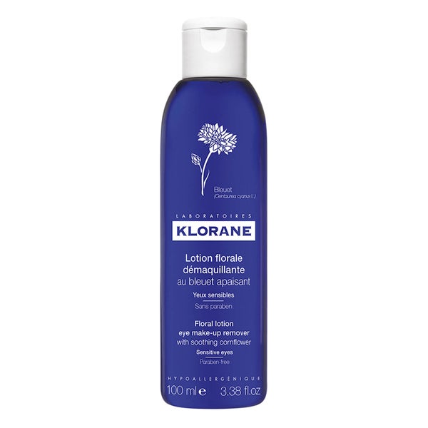 KLORANE Eye Make-up Remover with Soothing Cornflower - 3.4 fl. oz.