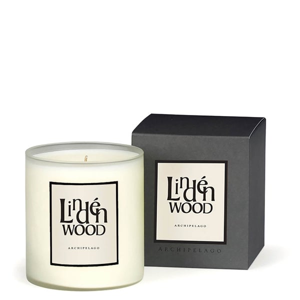 Декоративная соевая ароматическая свеча Archipelago Botanicals Home Soy Candle — Lindenwood